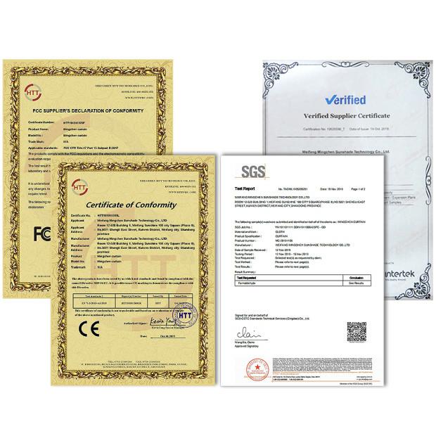 Certifications