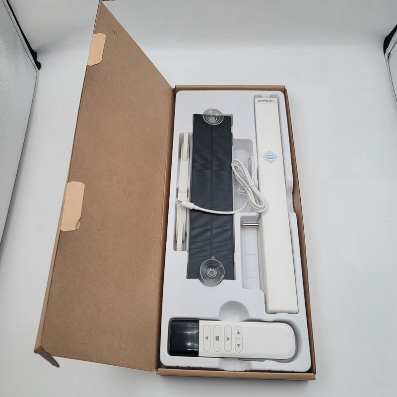 Factory Direct Plantation Shutter Motor Electric Window Shutter Motors Kit Automatic Door Operators with Solar Charger