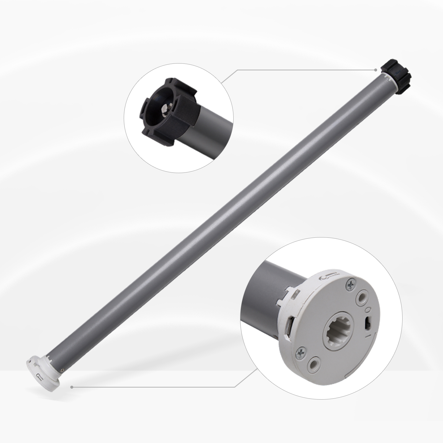 Deyi Roller Shutter Motorize Curtain Track Mechanic Limit Tubular Motor for Smart Window Blinds PoE Automated Window Shades