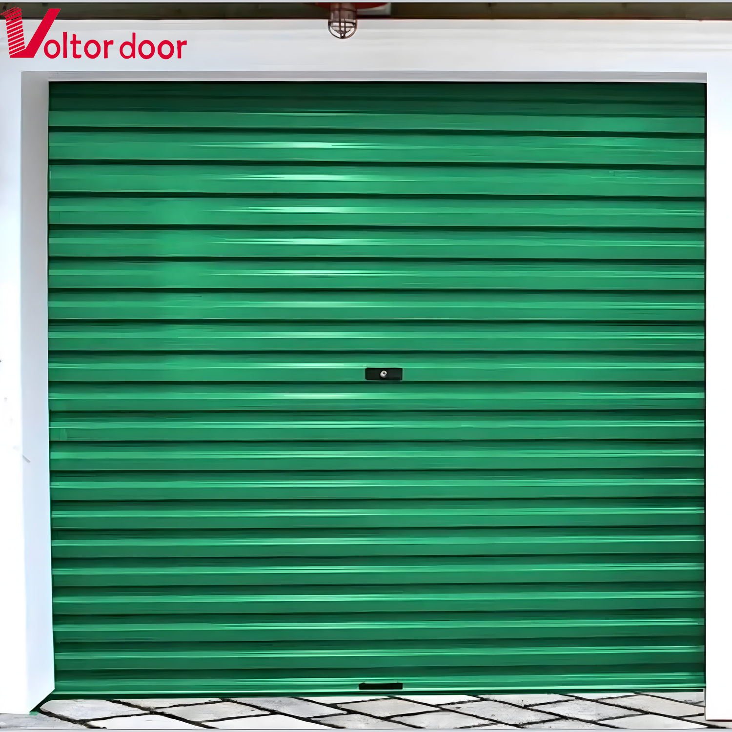 10x10 Compact Roll Up Door Weatherproof Space-Saving Light-Duty Design Easy Installation For Roller Door