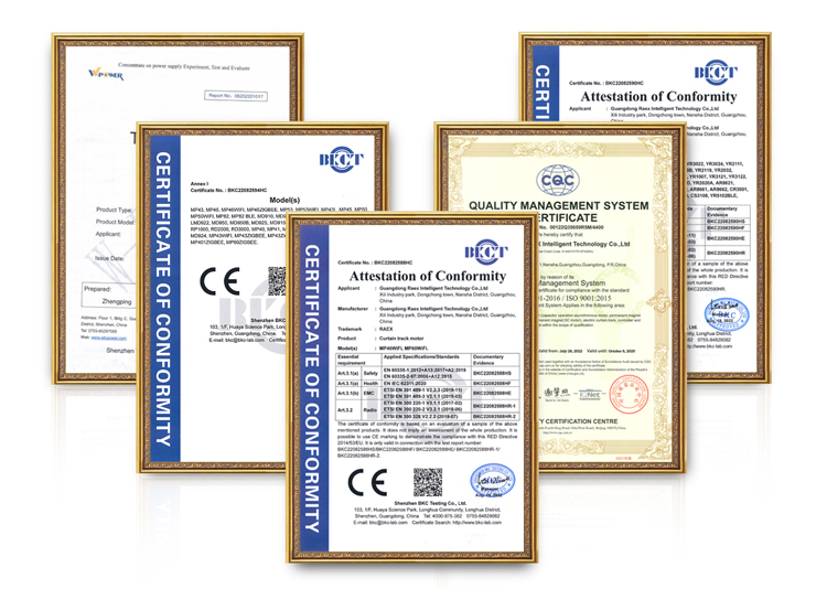 Certifications