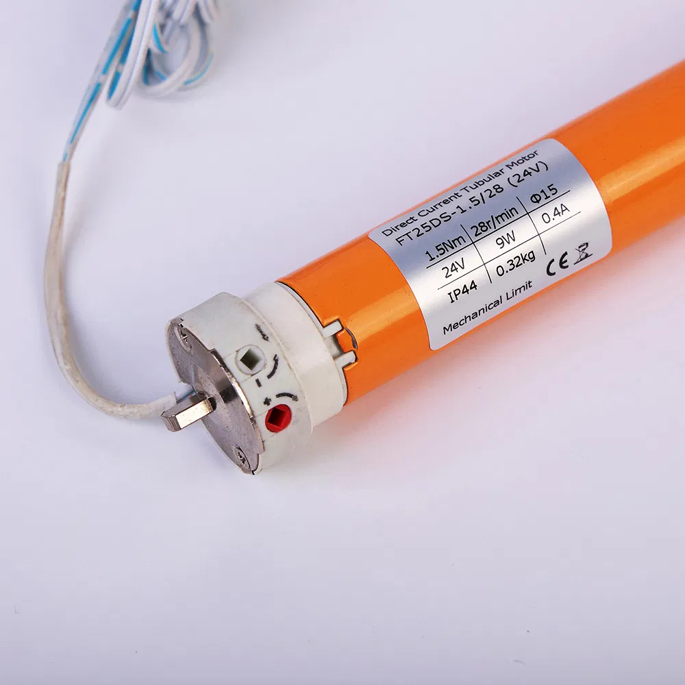 DC Tubular Motor Showcasing detail 1