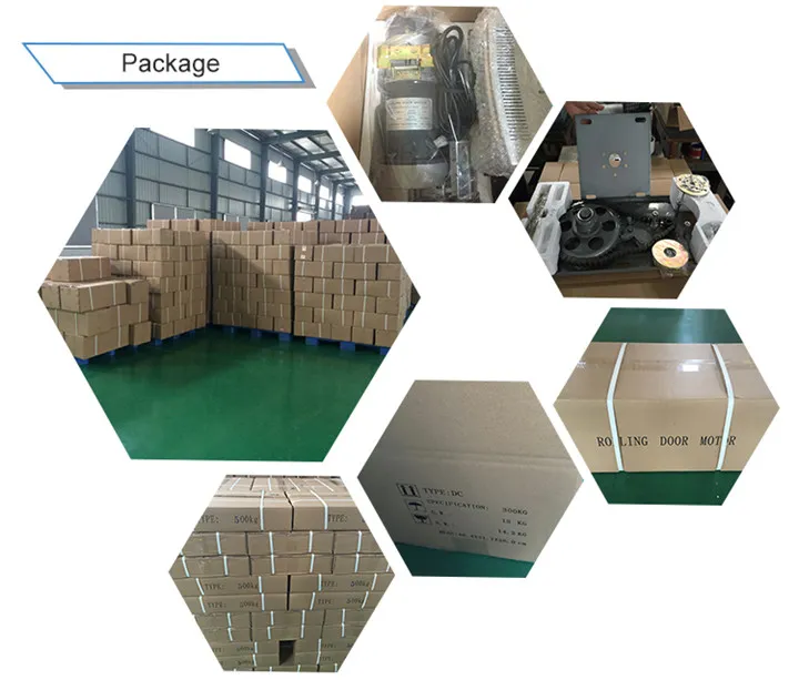 High Speed Roll up Door Operator Motor Packaging and Logistics