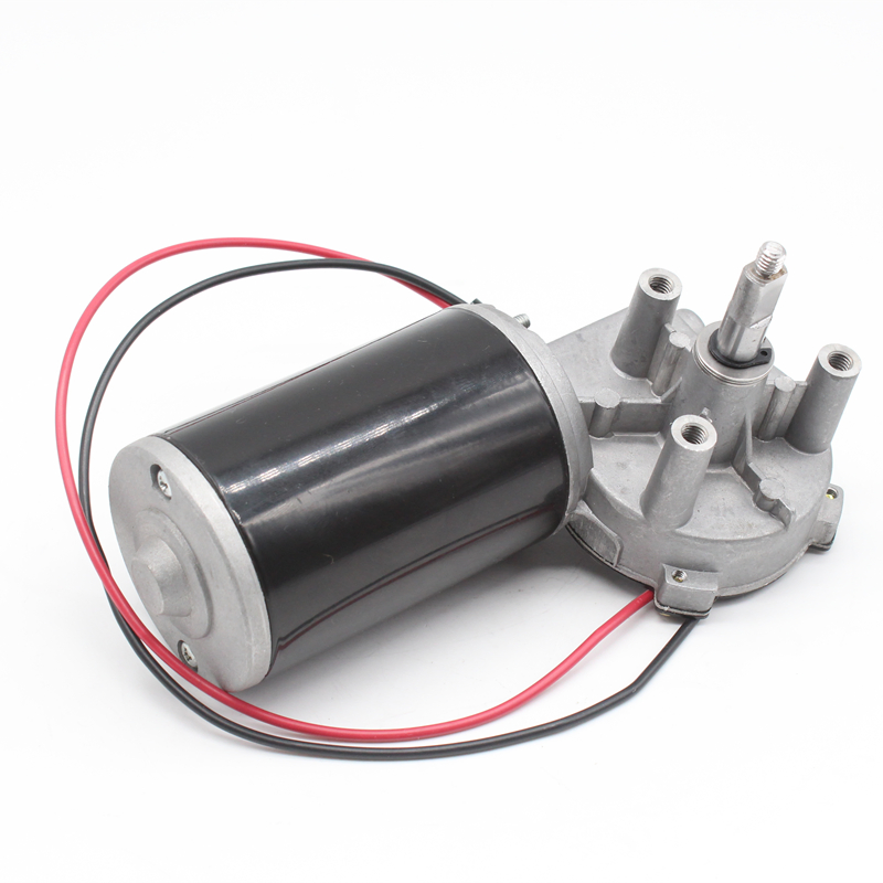63mm 12V 24V  DC Worm Gear Motor for Garage Door Opener