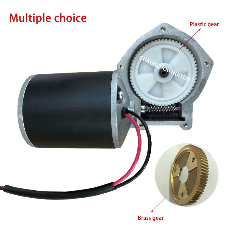 24V DC Brushed Motor Low Power Low Noise Awning Motor Micro Gearmotors with Encoder
