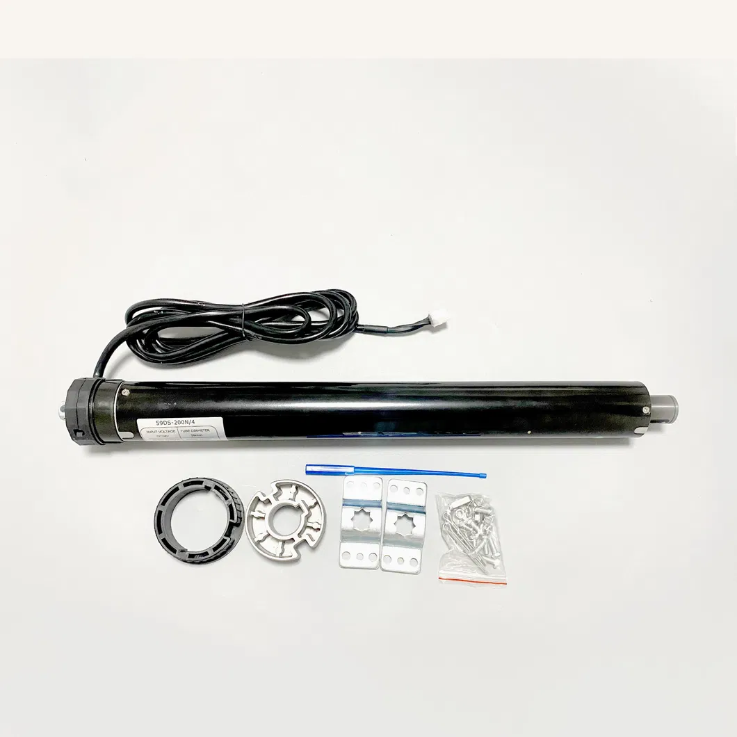 High Torque Electric Shutter Door Mechanical 24V DC Tubular Motor