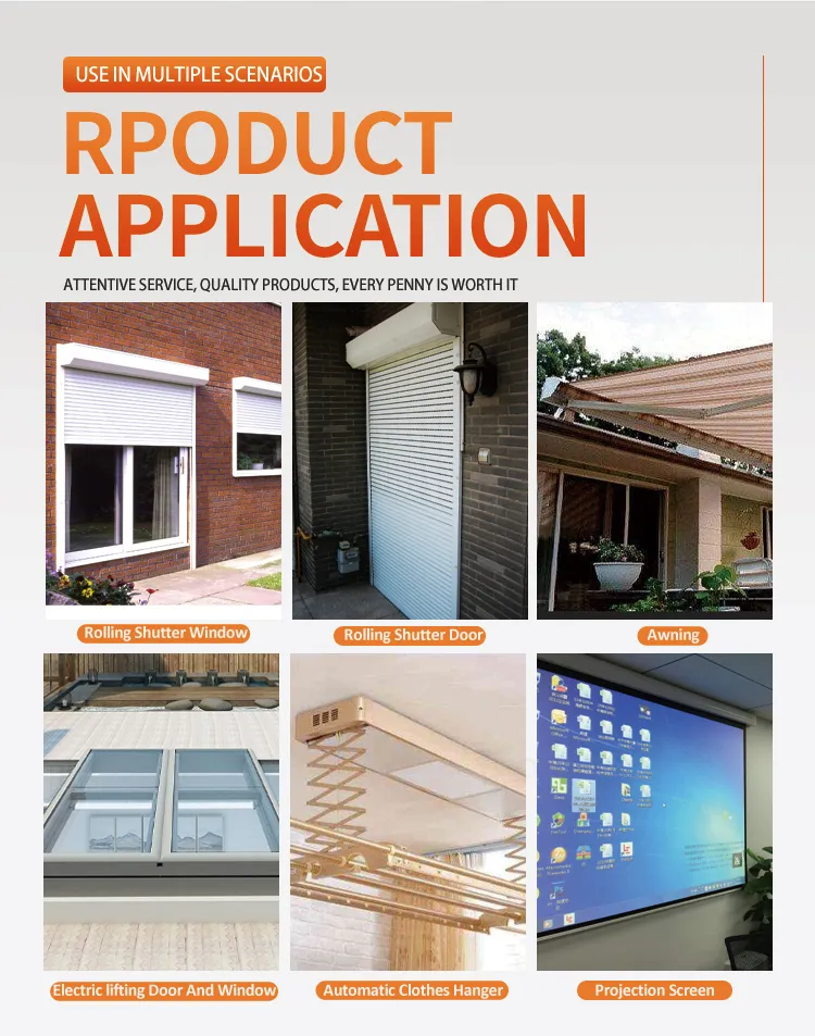 Tubular Motor Product Application Case