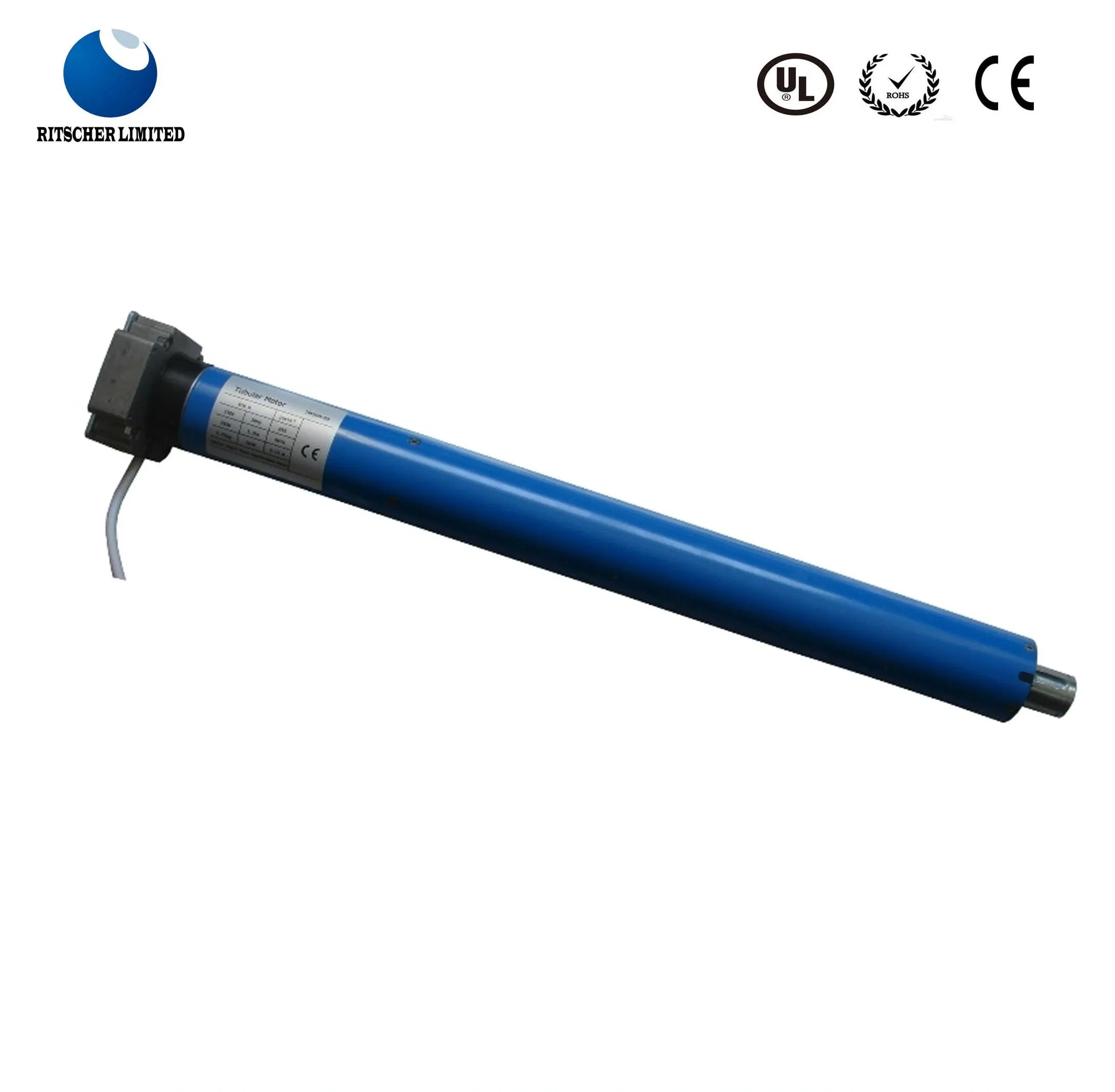 230V High Torque Tubular Motors for Motorized Windproof Roller Shutter/Motorized Wooden Venetian Blinds