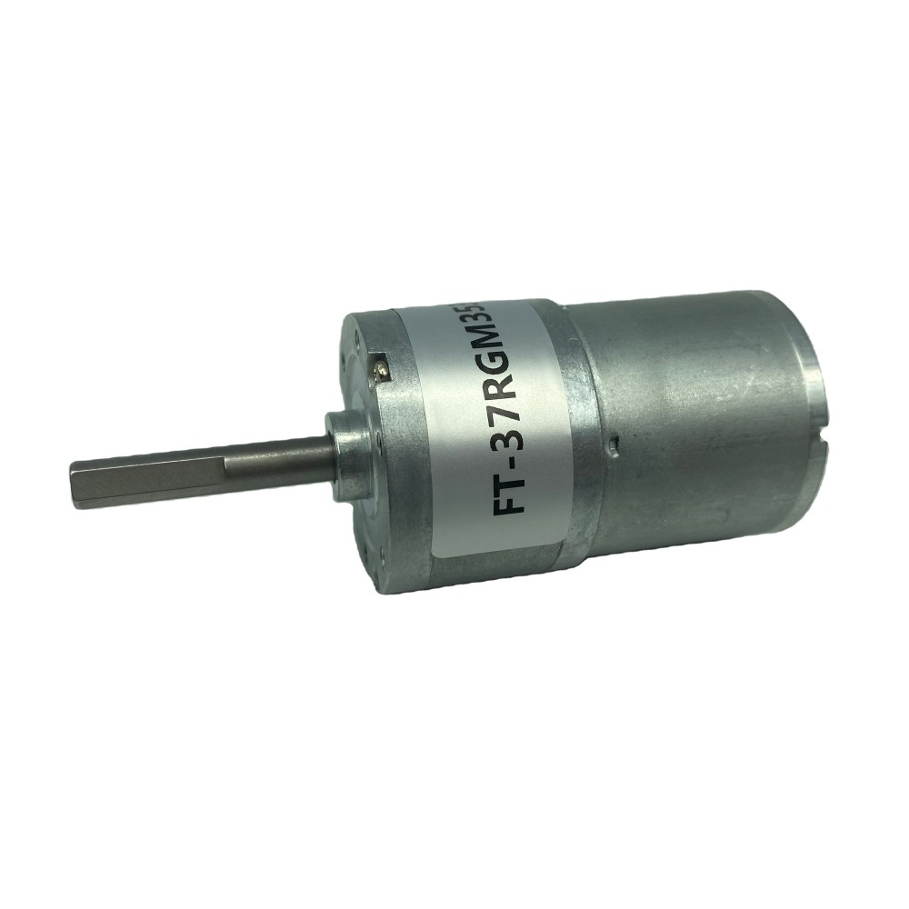 37RGM3530Central Shaft Out DC Gear Motor 12V 24V Home Appliance Smart Home Boat Fan Robot Parking Lock Cooking Machine