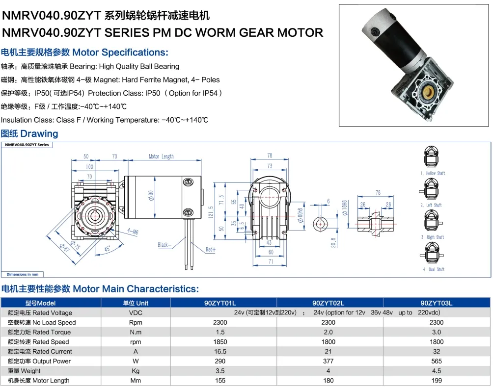 DC Motor Model C