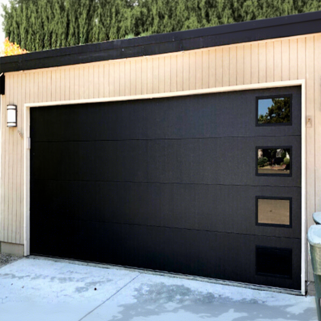 High Quality Customizable Steel Security Automatic Sectional Garage Door Motor Modern Folding Remote Control Factory Direct