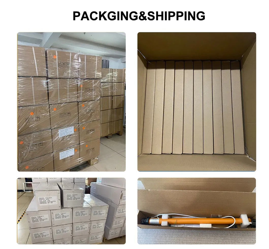 Multi-Speed Adjustable High Torque Electric Shutter Door DC Tubular Motor