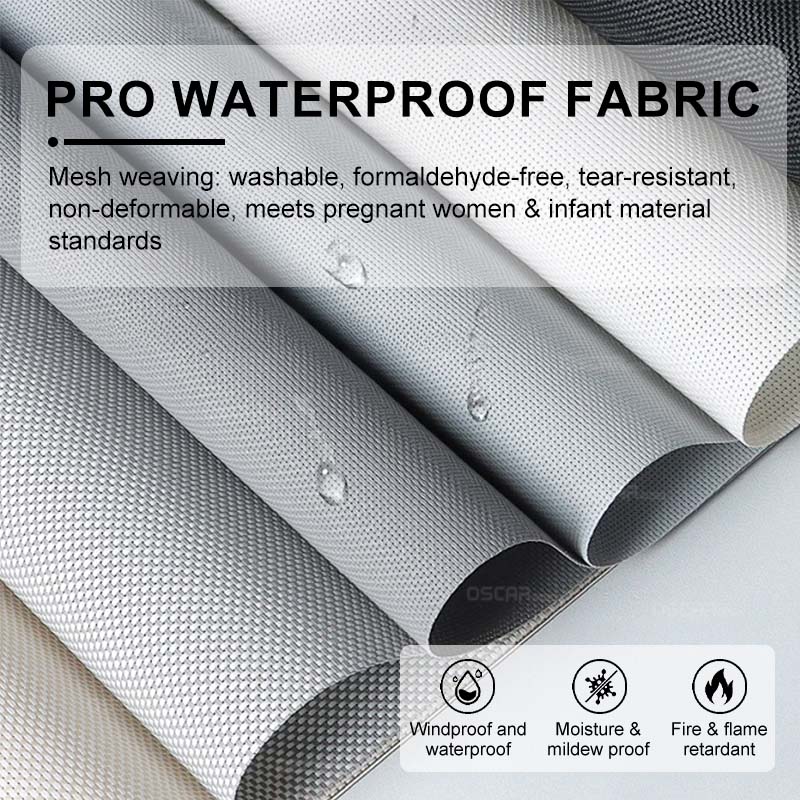 Motorized Wifi Control Roller Shutter Waterproof Windproof Modern Fashion Outdoor Indoor Patio Blinds Shutter Roller Blind