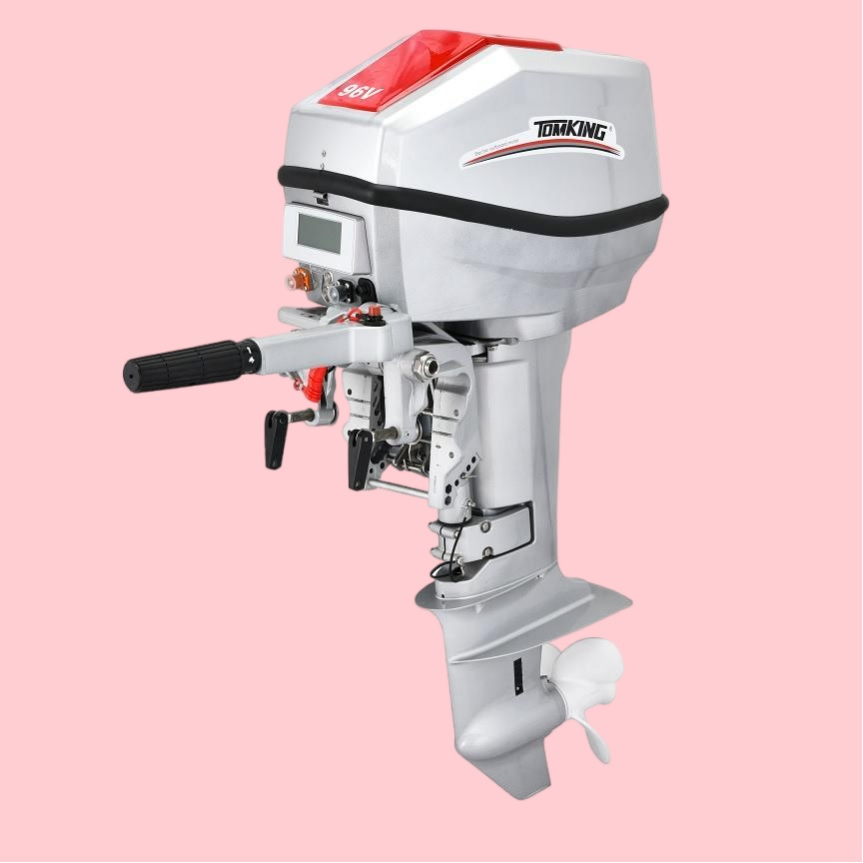 96volt 9kw Electric Outboard Motor / Electric Outboard Engine /Remote Control/Steering Wheel Control