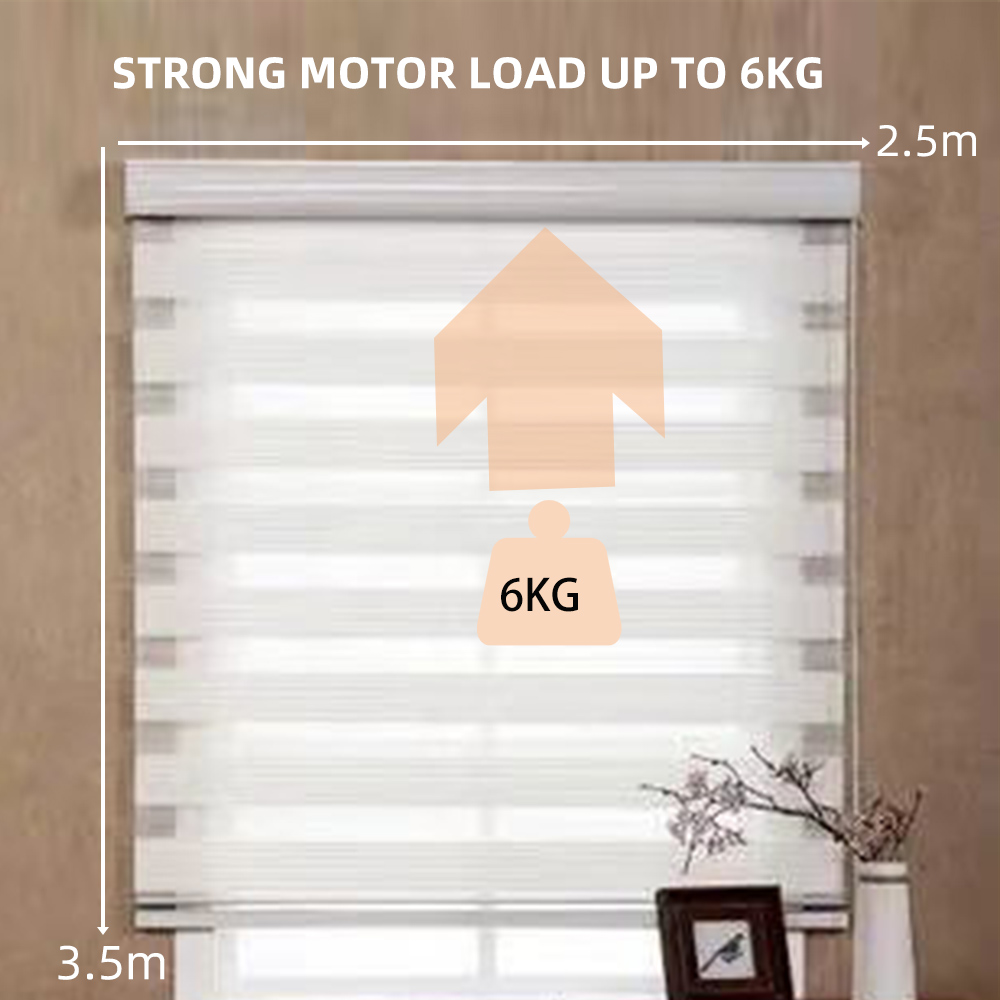 Matter Over Thread Battery Curtain Motor Electric Smart Blinds Tilt Motor for Zebra Venetian Roller Shades Shutters