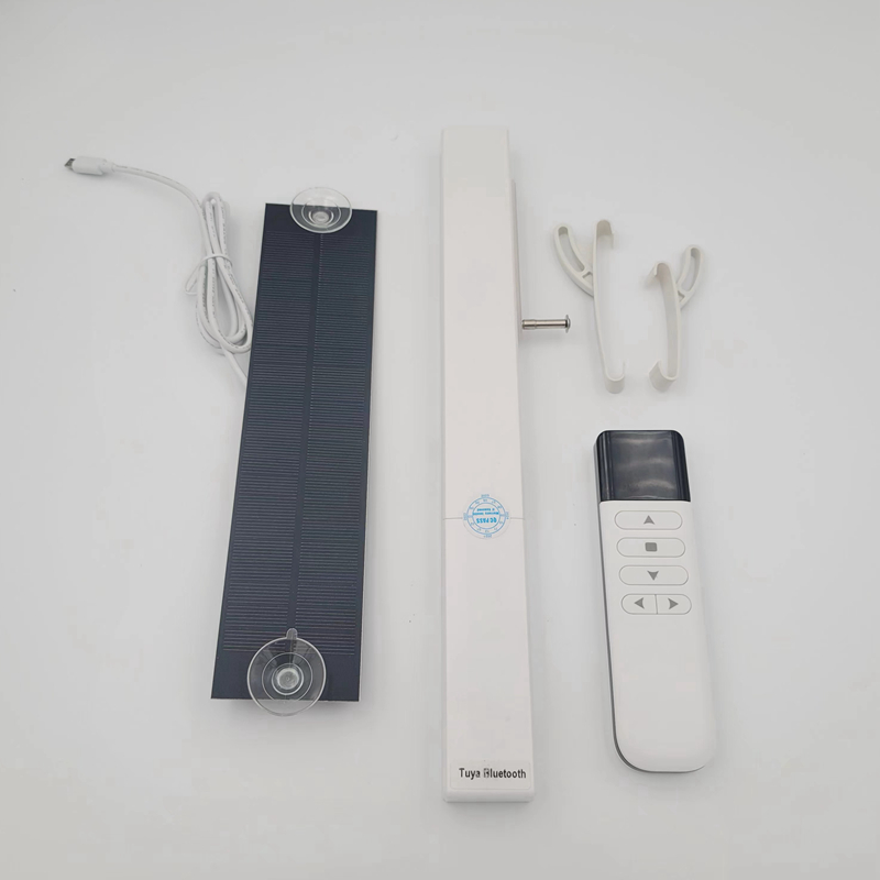 Factory Direct Plantation Shutter Motor Electric Window Shutter Motors Kit Automatic Door Operators with Solar Charger