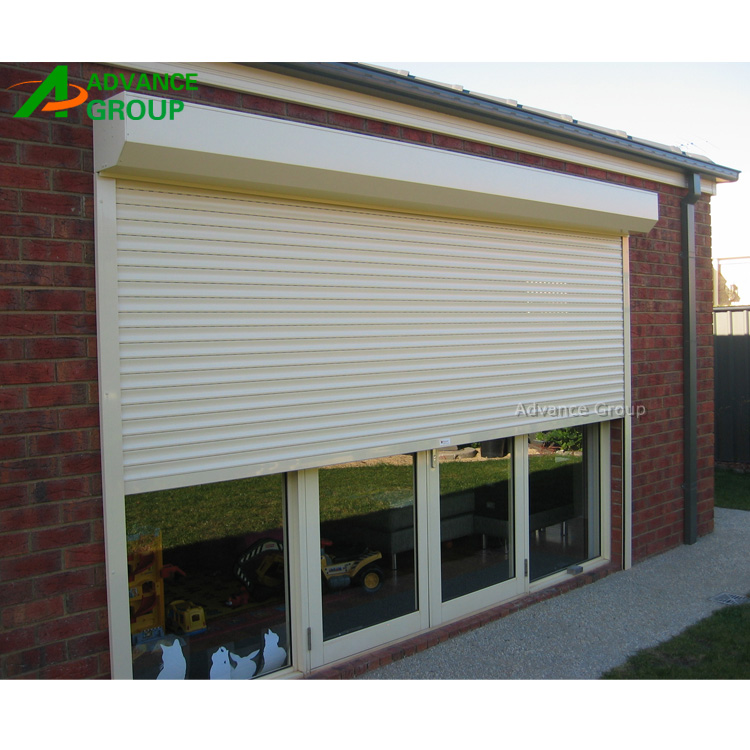 High Quality Rolling Shutter Electric Security Motorized Hurricane Proof Security Aluminum Roller Shutter
