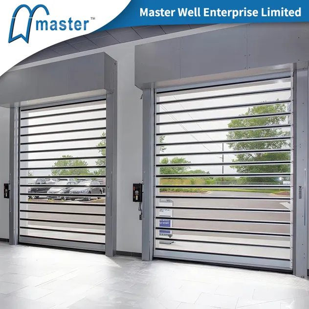 High Speed Aluminum Spiral Door