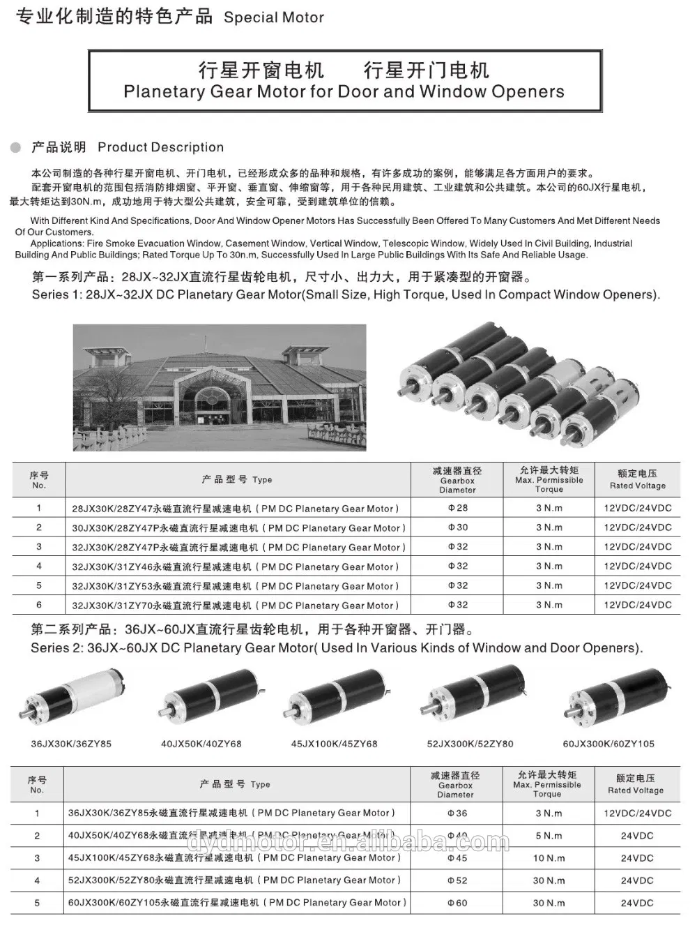 DC Planetary Gear Motor 3
