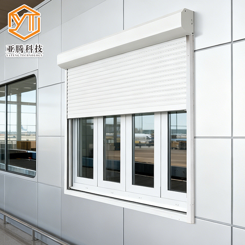 Modern Design Automatic Motorized Aluminum Alloy Electric Hurricane Roller Rolling Shutter