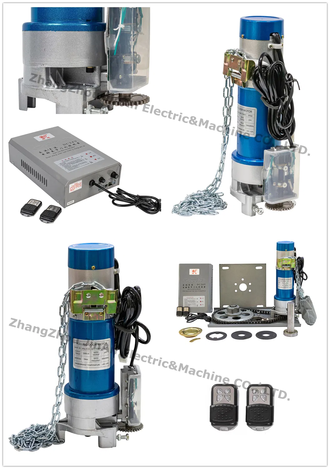 Details Construction of Rolling Door Motor