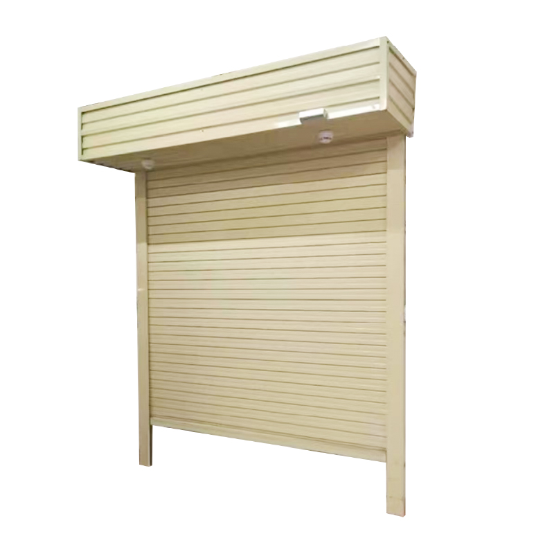Anti-theft Industrial Electric Roller Shutter Door Color Steel Automatic Manual Drive Customizable Colors 1 Year