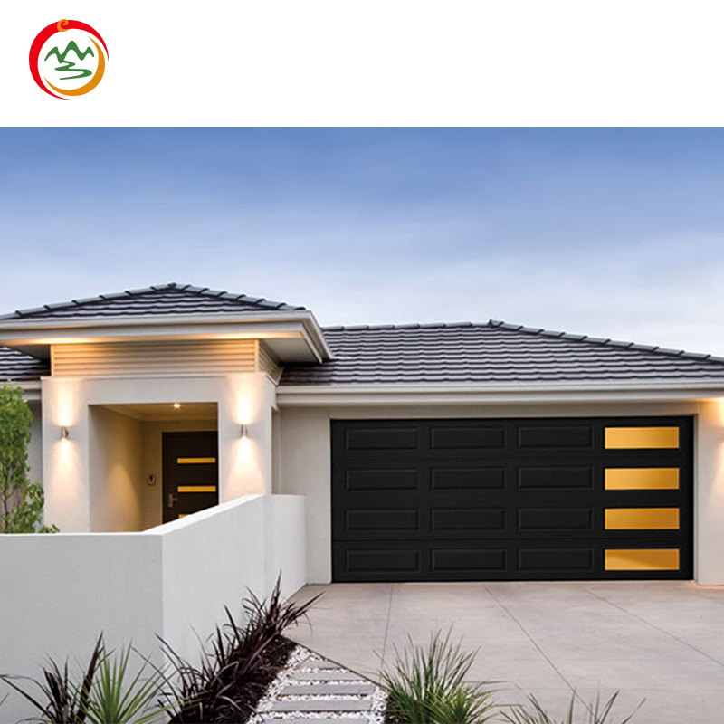 High Quality Customizable Steel Security Automatic Sectional Garage Door Motor Modern Folding Remote Control Factory Direct