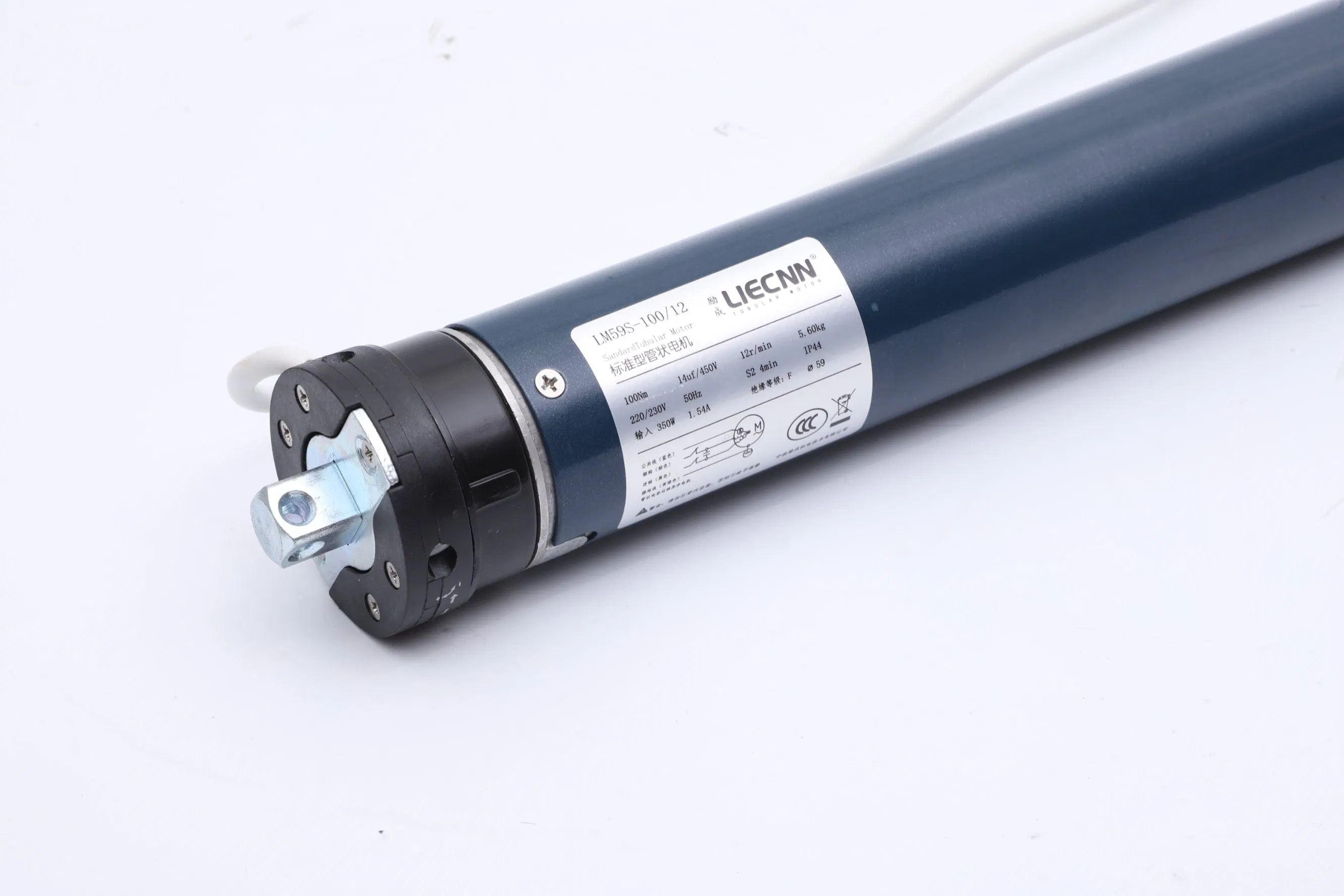 High-Torque 59mm Standard Tubular Motor for Heavy-Duty Roller Shutters &amp; Large Sunshades