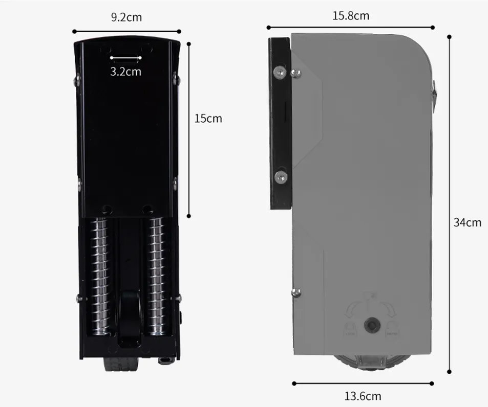 Eight-Character Door Opener Technical Drawing 2