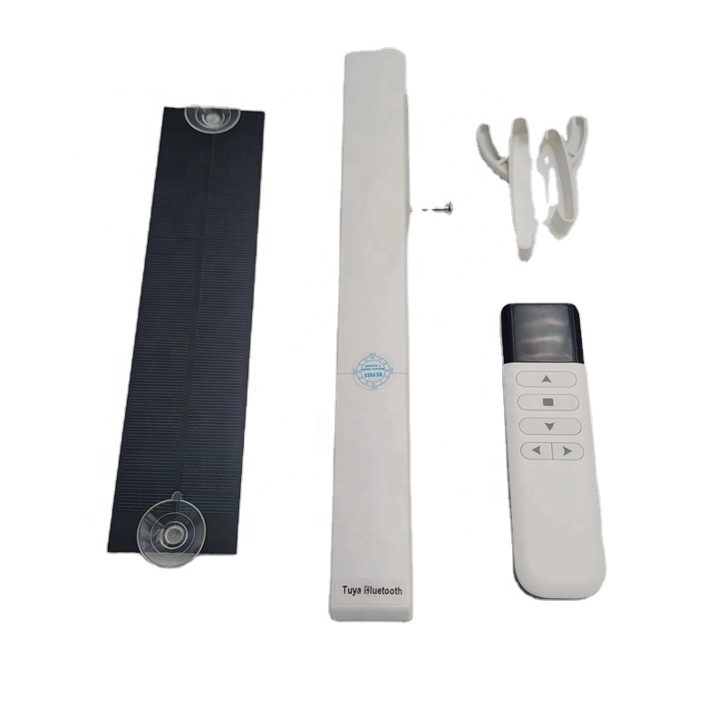 Factory Direct Plantation Shutter Motor Electric Window Shutter Motors Kit Automatic Door Operators with Solar Charger