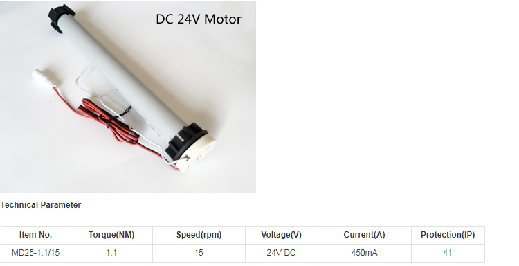 Tubular Motor Product Details 10