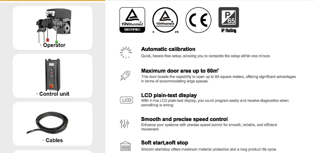 Industrial Door Motor Application Detail 1