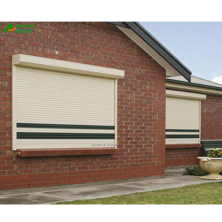 High Quality Rolling Shutter Electric Security Motorized Hurricane Proof Security Aluminum Roller Shutter