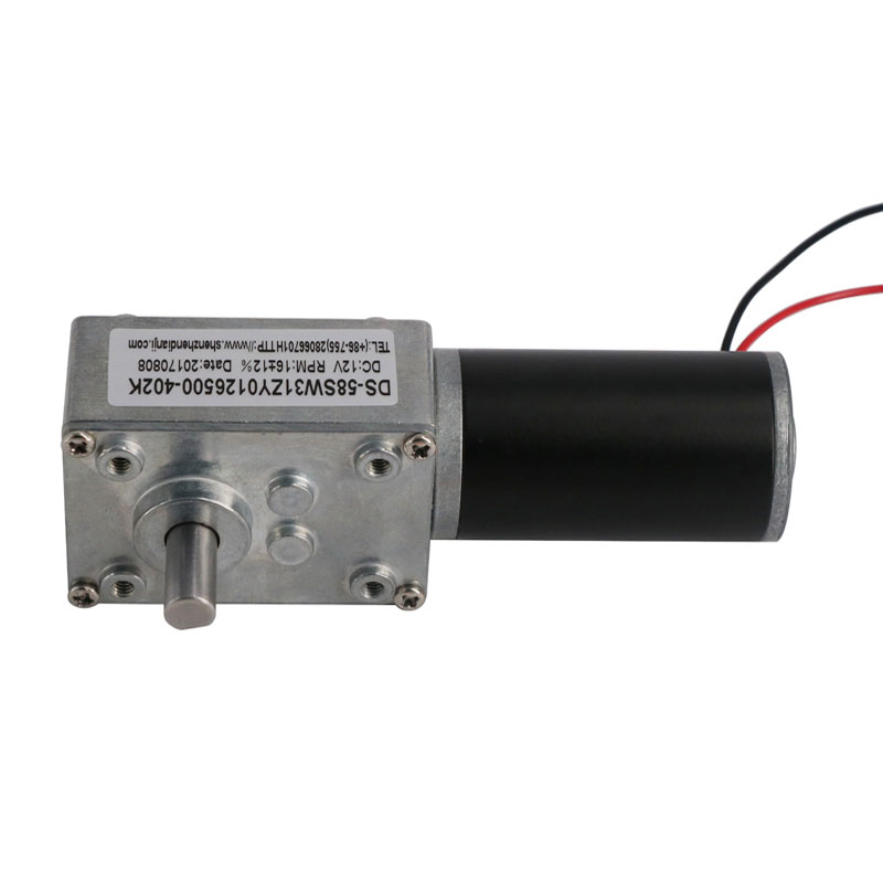 6V 12V DC Micro Worm Gear Motor High Torque Low Speed for Window Shutter