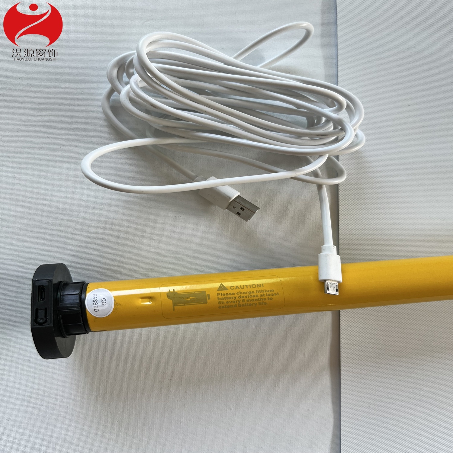 Smart AOK Shutter Motor USB Cable Brush Commutation Explosion-proof for Window Roller Blinds-Home Appliance Smart Home Use