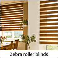 Zebra roller blinds