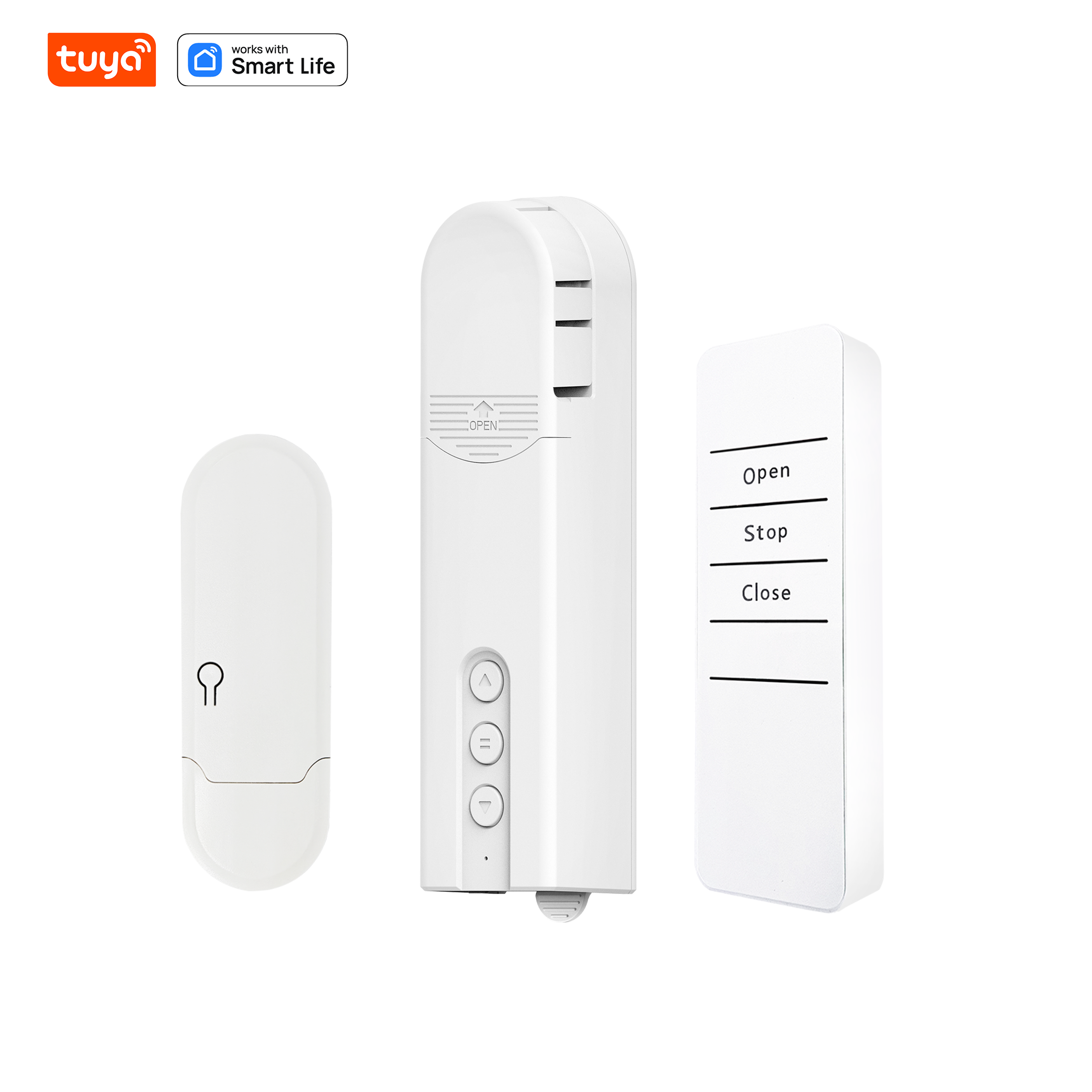 Tuya WiFi Chain Motorized Roller Blinds Shades Shutter Drive Motor Voice Remote Control Zigbee Smart Roller Blind Motor