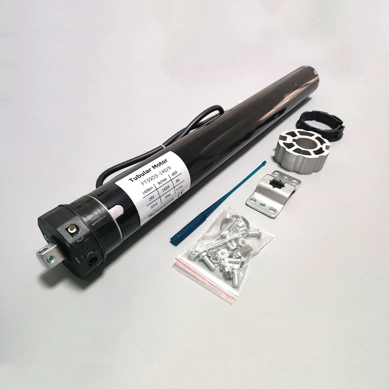 59ds 24V Mechanical Electric Rolling Shutter Door High Torque DC Tubular Motor