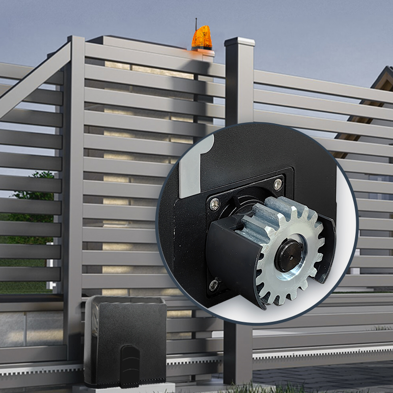 800kg Low Price Auto Automated Remote Control Smart Gate Slg-C-800-DC Roller Automatic Electric Sliding Gate Motor for Community