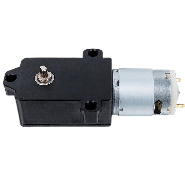 8V Plastic Gearbox DC Gear Motor with Low Noise for Electric Curtains
