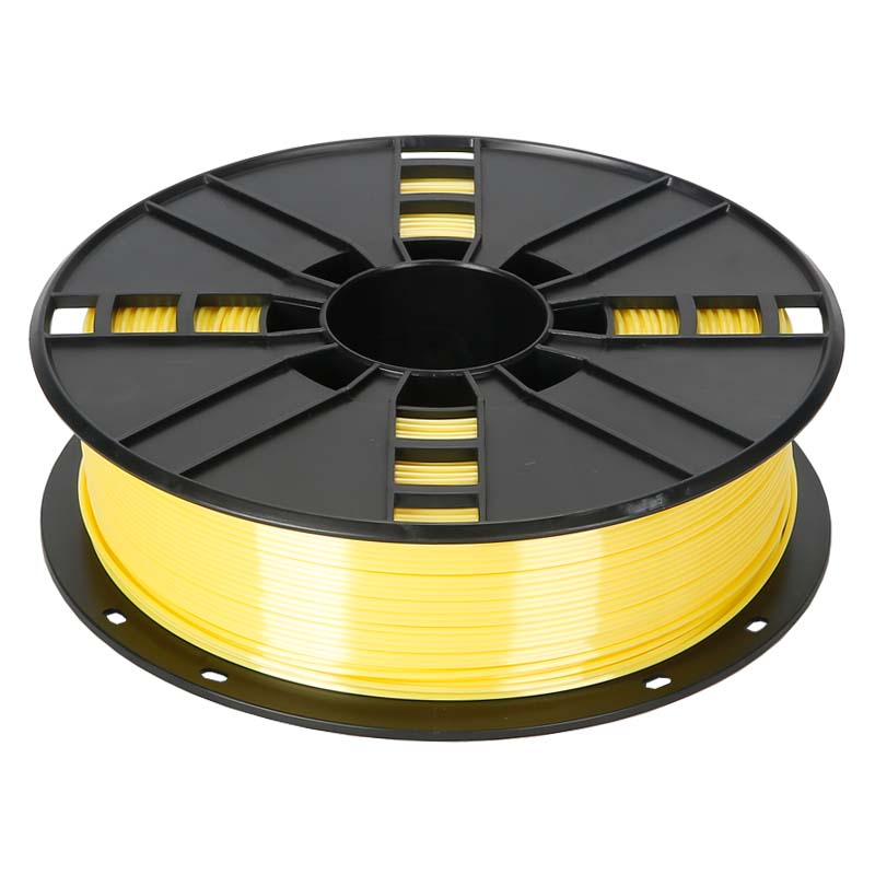 China Silky Shiny PLA filament Yellow Color Manufacturer, Manufacturers