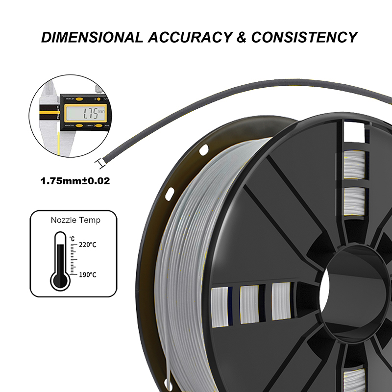China PLA Filament Grey color 1kg spool  Manufacturers, Factories