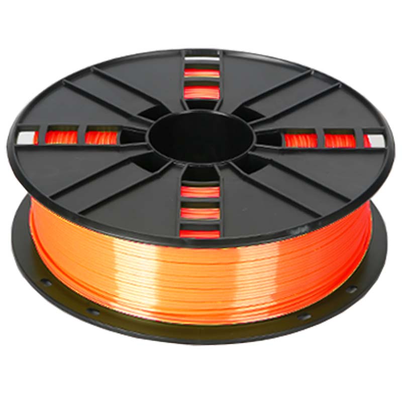 China 1.75mm Silk filament PLA 3D Filament Shiny Orange  Manufacturers, Supplier