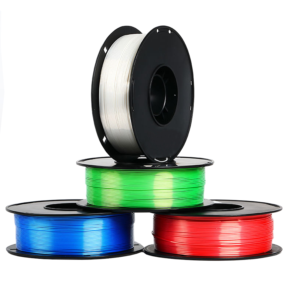 Wholesale Silk PLA 3D Filament With Shining Surface, 1.75mm 1KG/Spool Manufacturer, Supplier