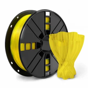 China PETG 3D Printer Filament 1kg spool Yellow