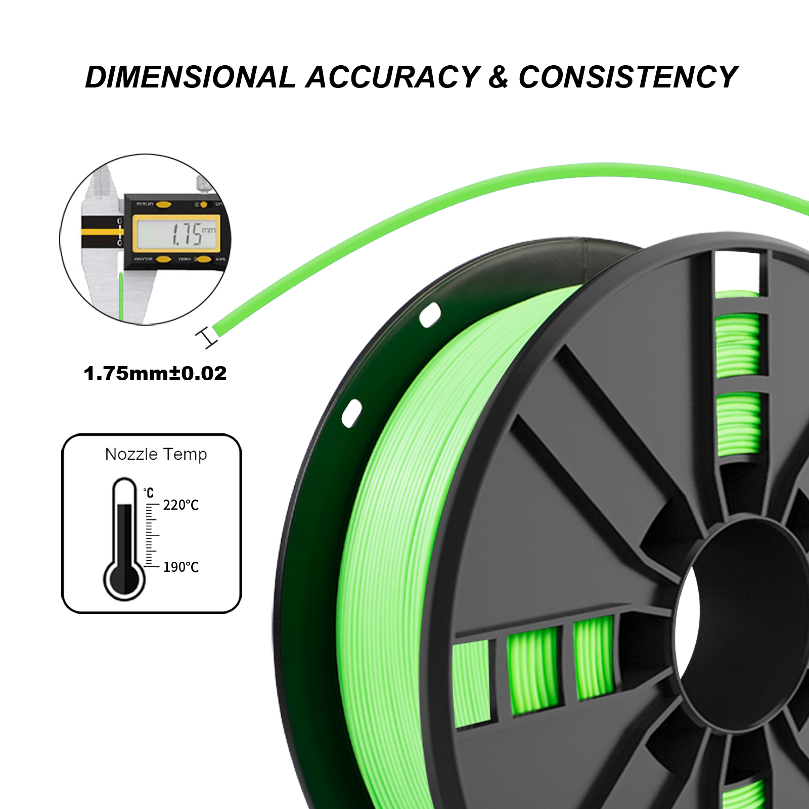 Wholesale Pla printer filament green color Manufacturers, Suppliers