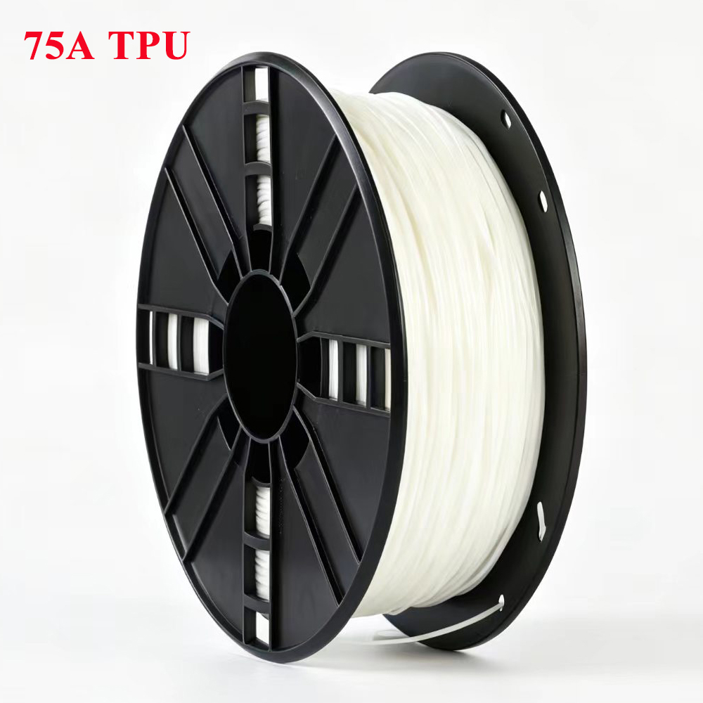 China 75A TPU filament flexible 3D filament 1.75mm 1kg spool Manufacturer, Suppliers