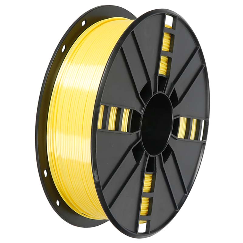 China Silky Shiny PLA filament Yellow Color Manufacturer, Manufacturers