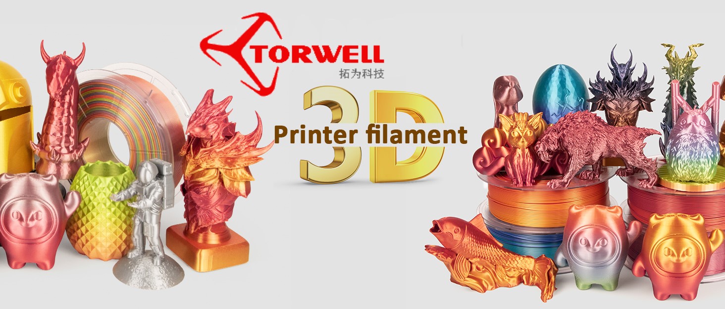 Torwell Rainbow Multicolor Silk PLA Filament