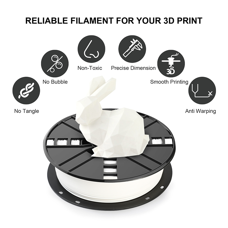 China 1.75mm PLA plus filament PLA pro for 3D printing Manufacturer, Supplier
